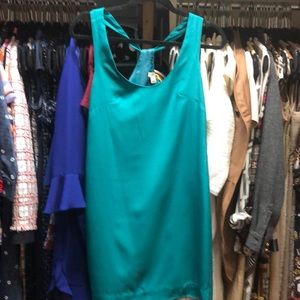 Blueish green JCrew dress